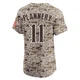 San Diego Padres ＃11 Tim Flannery Men's Camo Elite Alternate Vapor Premier Jersey