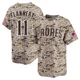 San Diego Padres ＃11 Tim Flannery Men's Camo Limited 2nd Alternate Jersey