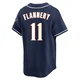 San Diego Padres ＃11 Tim Flannery Men's Navy Limited Cooperstown Collection Jersey