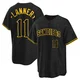 San Diego Padres ＃11 Tim Flannery Youth Black Replica Snake Skin City Jersey