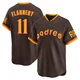 San Diego Padres ＃11 Tim Flannery Youth Brown Limited Cooperstown Collection Jersey