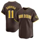 San Diego Padres ＃11 Yu Darvish Men's Brown Limited Away Jersey