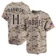 San Diego Padres ＃11 Yu Darvish Men's Camo Limited 2nd Alternate Jersey