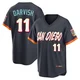 San Diego Padres ＃11 Yu Darvish Men's Limited Obsidian 2026 City Connect Stadium Jersey