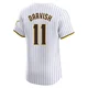 San Diego Padres ＃11 Yu Darvish Men's White Elite Home Jersey