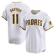 San Diego Padres ＃11 Yu Darvish Men's White Limited Home Jersey
