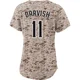 San Diego Padres ＃11 Yu Darvish Women's Camo Limited 2nd Alternate Jersey