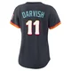 San Diego Padres ＃11 Yu Darvish Women's Limited Obsidian 2026 City Connect Stadium Jersey