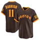 San Diego Padres ＃11 Yu Darvish Youth Brown Limited Cooperstown Collection Jersey