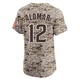 San Diego Padres ＃12 Roberto Alomar Men's Camo Elite Alternate Vapor Premier Jersey