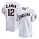 San Diego Padres ＃12 Roberto Alomar Men's White Limited Cooperstown Collection Jersey