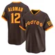 San Diego Padres ＃12 Roberto Alomar Youth Brown Limited Cooperstown Collection Jersey