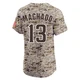 San Diego Padres ＃13 Manny Machado Men's Camo Elite Alternate Vapor Premier Jersey