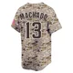 San Diego Padres ＃13 Manny Machado Men's Camo Limited 2nd Alternate Jersey