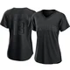 San Diego Padres ＃13 Manny Machado Women's Black Authentic Pitch Fashion Jersey