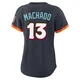San Diego Padres ＃13 Manny Machado Women's Limited Obsidian 2026 City Connect Stadium Jersey