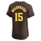 San Diego Padres ＃15 Martin Maldonado Men's Brown Elite Road Vapor Premier Jersey
