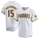 San Diego Padres ＃15 Martin Maldonado Youth White Limited Home Jersey