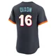 San Diego Padres ＃16 Brandon Dixon Men's Authentic Obsidian 2026 City Connect Stadium Jersey