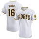 San Diego Padres ＃16 Brandon Dixon Men's White Elite Home Jersey