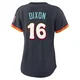 San Diego Padres ＃16 Brandon Dixon Women's Limited Obsidian 2026 City Connect Stadium Jersey