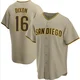 San Diego Padres ＃16 Brandon Dixon Youth Sand/Brown Replica Alternate Jersey