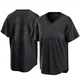 San Diego Padres ＃17 Matthew Batten Men's Black Replica Pitch Fashion Jersey