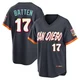 San Diego Padres ＃17 Matthew Batten Youth Limited Obsidian 2026 City Connect Stadium Jersey
