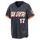 San Diego Padres ＃17 Matthew Batten Youth Limited Obsidian 2026 City Connect Stadium Jersey