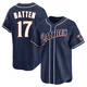 San Diego Padres ＃17 Matthew Batten Youth Navy Limited Cooperstown Collection Jersey