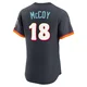 San Diego Padres ＃18 Mason McCoy Men's Authentic Obsidian 2026 City Connect Stadium Jersey