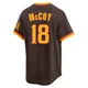San Diego Padres ＃18 Mason McCoy Men's Brown Limited Cooperstown Collection Jersey