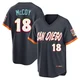 San Diego Padres ＃18 Mason McCoy Men's Limited Obsidian 2026 City Connect Stadium Jersey