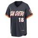 San Diego Padres ＃18 Mason McCoy Men's Limited Obsidian 2026 City Connect Stadium Jersey