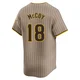 San Diego Padres ＃18 Mason McCoy Men's Limited Tan Alternate Jersey