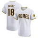 San Diego Padres ＃18 Mason McCoy Men's White Elite Home Jersey