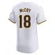 San Diego Padres ＃18 Mason McCoy Men's White Elite Home Jersey