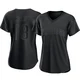 San Diego Padres ＃18 Mason McCoy Women's Black Authentic Pitch Fashion Jersey