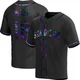 San Diego Padres ＃18 Mason McCoy Youth Black Replica Holographic Alternate Jersey