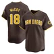 San Diego Padres ＃18 Mason McCoy Youth Brown Limited Away Jersey