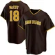 San Diego Padres ＃18 Mason McCoy Youth Brown Replica Road Jersey