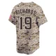 San Diego Padres ＃19 Gene Richards Men's Camo Limited 2nd Alternate Jersey
