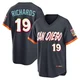 San Diego Padres ＃19 Gene Richards Men's Limited Obsidian 2026 City Connect Stadium Jersey