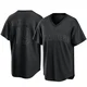 San Diego Padres ＃19 Gene Richards Youth Black Replica Pitch Fashion Jersey