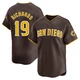 San Diego Padres ＃19 Gene Richards Youth Brown Limited Away Jersey