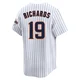 San Diego Padres ＃19 Gene Richards Youth White Limited Cooperstown Collection Jersey