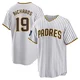 San Diego Padres ＃19 Gene Richards Youth White Replica 2024 World Tour Seoul Series Home Jersey