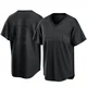 San Diego Padres ＃2 Johnny Manziel Men's Black Replica Pitch Fashion Jersey