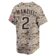San Diego Padres ＃2 Johnny Manziel Youth Camo Limited 2nd Alternate Jersey