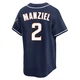 San Diego Padres ＃2 Johnny Manziel Youth Navy Limited Cooperstown Collection Jersey